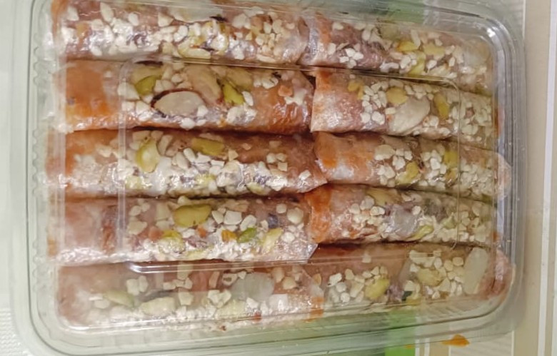 Kaju Badam And Pista Dryfruit Putharekulu (Normal  Quality)