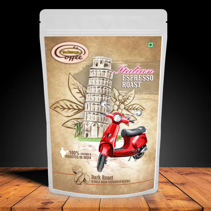 Italian Espresso Dark Roast Pure Coffee