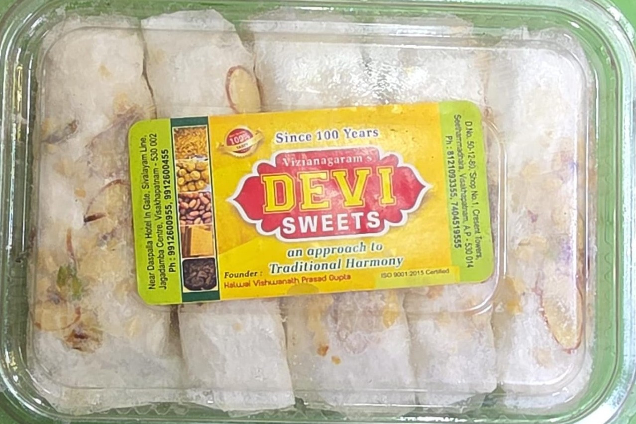 Dry Fruit Sugar Pootharekulu