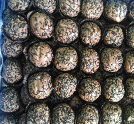 Choco Rice Ball Sandesh