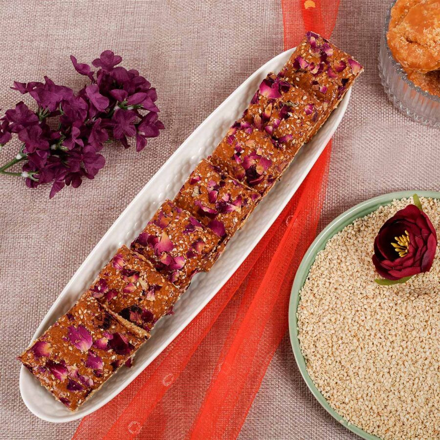 Chocolate Gulab Gachak