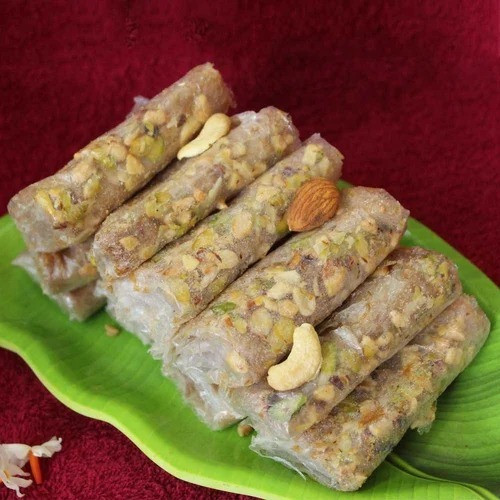 Bellam Dry Fruit Mix Putharekulu