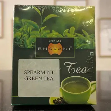 Spearmint Green Tea
