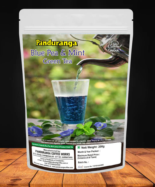 Bluepea & Mint Green Tea
