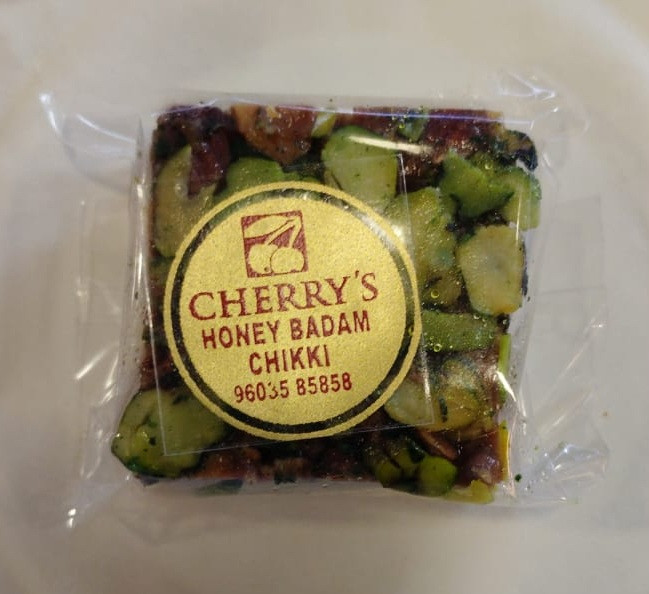 Honey Badam Chikki