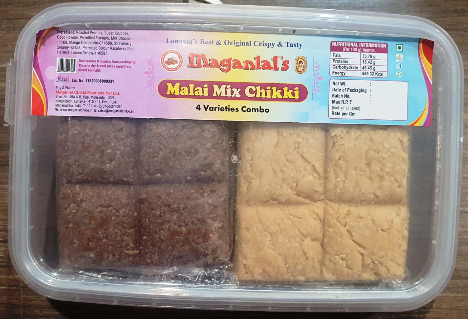 Malai Mix Chikki