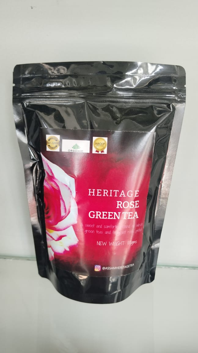 Rose Green Tea
