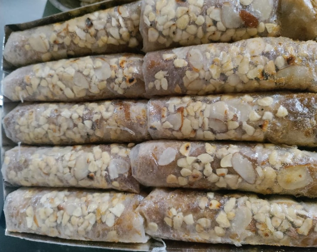 Kaju Badam Dryfruit Putharekulu  (5 Inch Size)