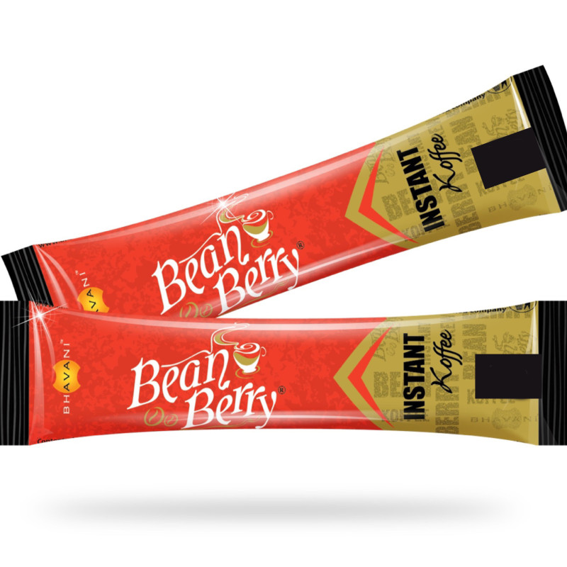 Bean Berry Instant Koffee - Pack of 50