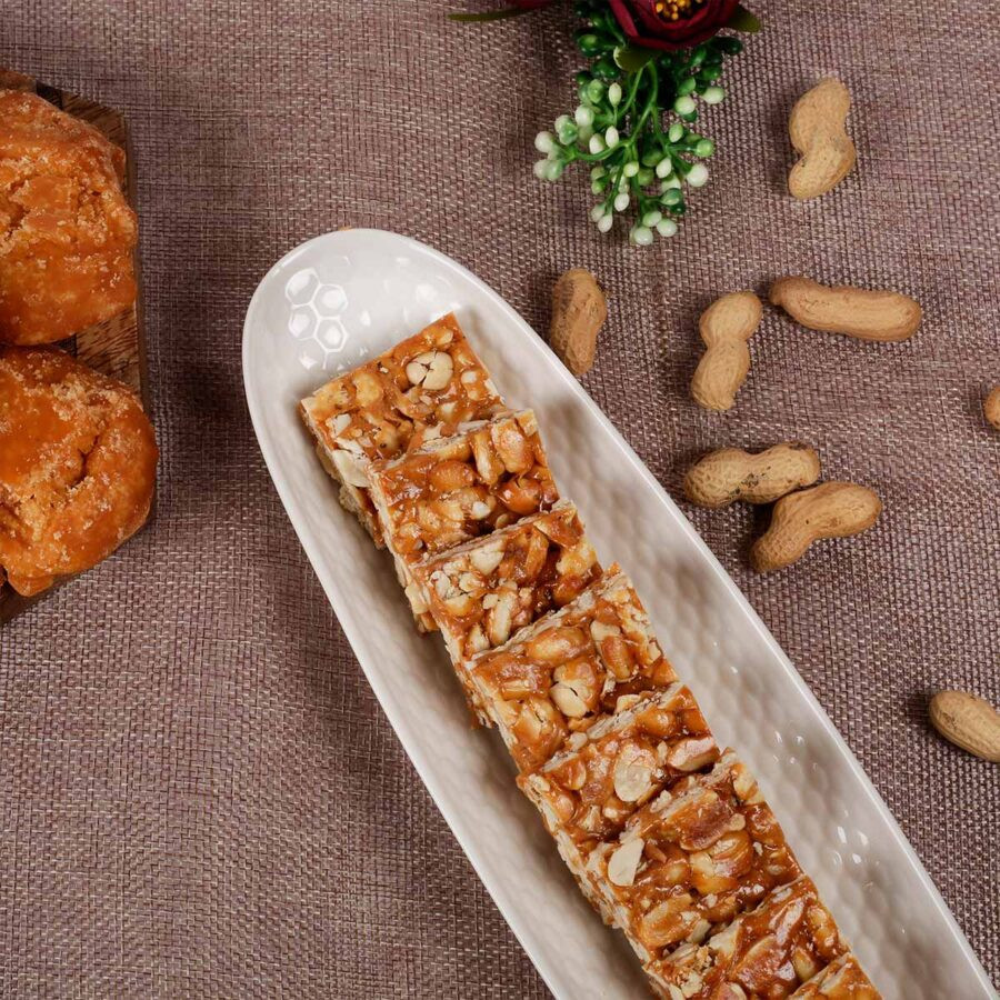 Moongfali Gachak (Square Pc)