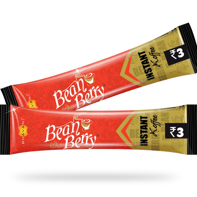 Bean Berry Instant Koffee - Pack of 20
